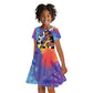Satchmofest What a Wonderful World Kid Short Sleeve Dress King Of Jazz SummerFest - African Pride