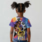Satchmofest What a Wonderful World Kid T shirt King Of Jazz SummerFest - African Pride