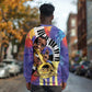 Satchmofest What a Wonderful World Long Sleeve Shirt King Of Jazz SummerFest - African Pride