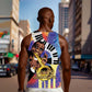 Satchmofest What a Wonderful World Men Tank Top King Of Jazz SummerFest - African Pride