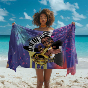 Satchmofest What a Wonderful World Sarong King Of Jazz SummerFest - African Pride