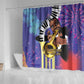 Satchmofest What a Wonderful World Shower Curtain King Of Jazz SummerFest - African Pride