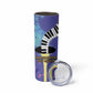 Satchmofest What a Wonderful World Skinny Tumbler King Of Jazz SummerFest - African Pride