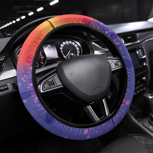 Satchmofest What a Wonderful World Steering Wheel Cover King Of Jazz SummerFest - African Pride