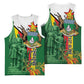 Personalized Zimbabwe Heroes' Day Basketball Jersey Nyika yeZimbabwe Monument - Coat Of Arms - African Pride