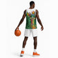Personalized Zimbabwe Heroes' Day Basketball Jersey Nyika yeZimbabwe Monument - Coat Of Arms - African Pride