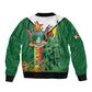Personalized Zimbabwe Heroes' Day Bomber Jacket Nyika yeZimbabwe Monument - Coat Of Arms - African Pride