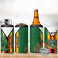 Personalized Zimbabwe Heroes' Day 4 in 1 Can Cooler Tumbler Nyika yeZimbabwe Monument - Coat Of Arms - African Pride