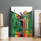 Zimbabwe Heroes' Day Canvas Wall Art Nyika yeZimbabwe Monument - Coat Of Arms - African Pride