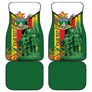 Zimbabwe Heroes' Day Car Mats Nyika yeZimbabwe Monument - Coat Of Arms - African Pride