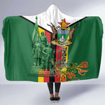Zimbabwe Heroes' Day Hooded Blanket Nyika yeZimbabwe Monument - Coat Of Arms - African Pride