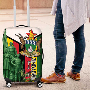 Zimbabwe Heroes' Day Luggage Cover Nyika yeZimbabwe Monument - Coat Of Arms - African Pride