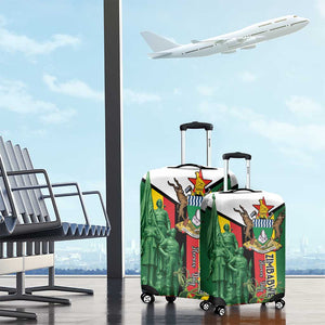 Zimbabwe Heroes' Day Luggage Cover Nyika yeZimbabwe Monument - Coat Of Arms - African Pride