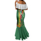Personalized Zimbabwe Heroes' Day Mermaid Dress Nyika yeZimbabwe Monument - Coat Of Arms - African Pride