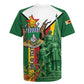 Personalized Zimbabwe Heroes' Day Rugby Jersey Nyika yeZimbabwe Monument - Coat Of Arms - African Pride