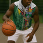 Personalized Zimbabwe Heroes' Day Sleeveless Zip Hoodie Nyika yeZimbabwe Monument - Coat Of Arms - African Pride