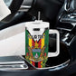 Personalized Zimbabwe Heroes' Day Tumbler With Handle Nyika yeZimbabwe Monument - Coat Of Arms - African Pride