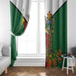 Zimbabwe Heroes' Day Window Curtain Nyika yeZimbabwe Monument - Coat Of Arms - African Pride