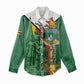 Personalized Zimbabwe Heroes' Day Women Casual Shirt Nyika yeZimbabwe Monument - Coat Of Arms - African Pride