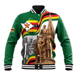 Happy Heroes Day Zimbabwe Baseball Jacket Unity Freedom Work - African Pride