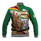 Happy Heroes Day Zimbabwe Baseball Jacket Unity Freedom Work - African Pride