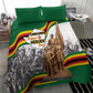 Happy Heroes Day Zimbabwe Bedding Set Unity Freedom Work - African Pride