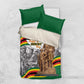 Happy Heroes Day Zimbabwe Bedding Set Unity Freedom Work - African Pride