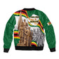 Happy Heroes Day Zimbabwe Bomber Jacket Unity Freedom Work - African Pride