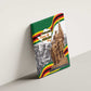 Happy Heroes Day Zimbabwe Canvas Wall Art Unity Freedom Work - African Pride
