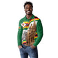 Happy Heroes Day Zimbabwe Long Sleeve Polo Shirt Unity Freedom Work - African Pride
