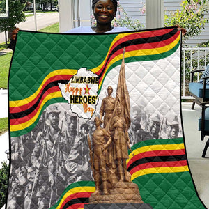 Happy Heroes Day Zimbabwe Quilt Unity Freedom Work - African Pride
