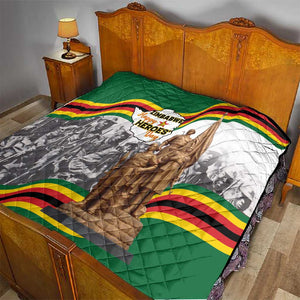 Happy Heroes Day Zimbabwe Quilt Unity Freedom Work - African Pride