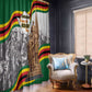 Happy Heroes Day Zimbabwe Window Curtain Unity Freedom Work - African Pride