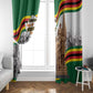 Happy Heroes Day Zimbabwe Window Curtain Unity Freedom Work - African Pride