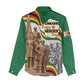 Happy Heroes Day Zimbabwe Women Casual Shirt Unity Freedom Work - African Pride