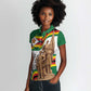 Happy Heroes Day Zimbabwe Women Polo Shirt Unity Freedom Work - African Pride