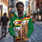 Happy Heroes Day Zimbabwe Zip Hoodie Unity Freedom Work - African Pride