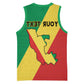 Personalized Republique du Congo Basketball Jersey Coat Of Arms African Pattern - African Pride