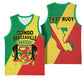 Personalized Republique du Congo Basketball Jersey Coat Of Arms African Pattern - African Pride