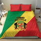 Republique du Congo Bedding Set Coat Of Arms African Pattern - African Pride