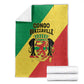 Republique du Congo Blanket Coat Of Arms African Pattern - African Pride