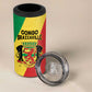 Personalized Republique du Congo 4 in 1 Can Cooler Tumbler Coat Of Arms African Pattern - African Pride