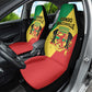 Republique du Congo Car Seat Cover Coat Of Arms African Pattern - African Pride
