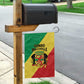 Republique du Congo Garden Flag Coat Of Arms African Pattern - African Pride