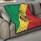 Republique du Congo Quilt Coat Of Arms African Pattern - African Pride