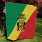 Republique du Congo Quilt Coat Of Arms African Pattern - African Pride