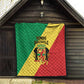 Republique du Congo Quilt Coat Of Arms African Pattern - African Pride