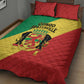 Republique du Congo Quilt Bed Set Coat Of Arms African Pattern - African Pride