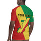 Personalized Republique du Congo Rugby Jersey Coat Of Arms African Pattern - African Pride