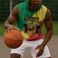 Personalized Republique du Congo Sleeveless Hoodie Coat Of Arms African Pattern - African Pride